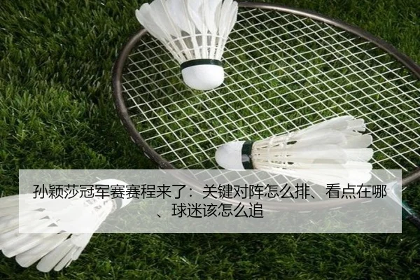 孙颖莎冠军赛赛程来了：关键对阵怎么排、看点在哪、球迷该怎么追 - kaiyun